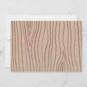 Meerweekend in de bossen Uitnodiging (Achterkant)