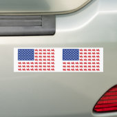 Meerwielig motorvoertuig bumpersticker (Op auto)