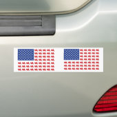 Meerwielig motorvoertuig bumpersticker (Op auto)