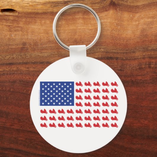 Meerwielig motorvoertuig sleutelhanger (Voorkant)