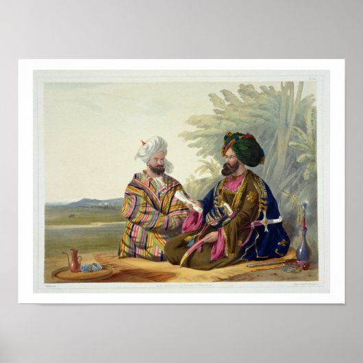 Meerz Fyze, een Oosbeg Elchee, of ambassadeur, bor Poster (Voorkant)