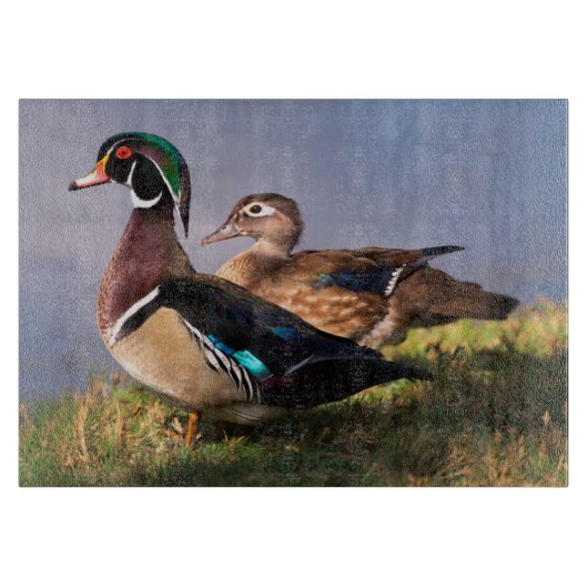 Meerzijde, Houten Eend Snijplank (Voorkant)