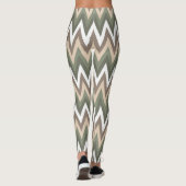 Meerzijdige Zig Zag Pattern Leggings vrouwen (Achterkant)