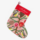 Mees kerst grote kerstsok (Voorkant (Hangend))