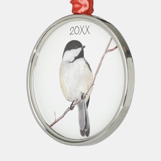 Mees Metalen Ornament (Links)