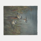 Mees Vijver Fleece Deken (Voorkant (Horizontaal))