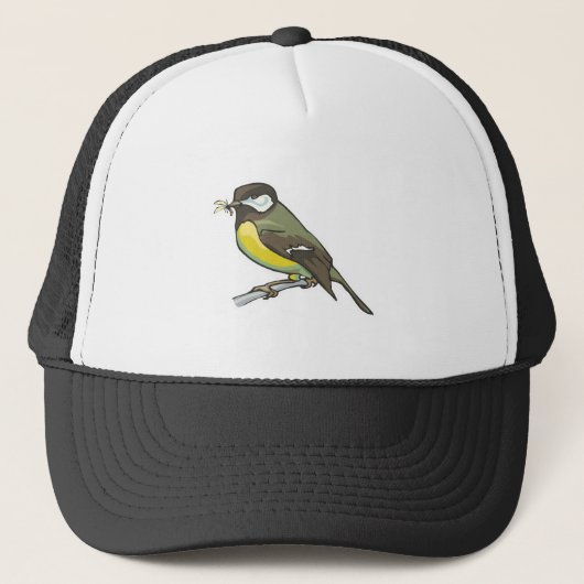 mees vogel trucker pet (Voorkant)