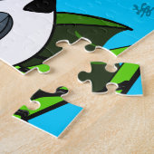 Mees Vogels en Bloemen Legpuzzel (Zijkant)
