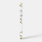 Mees vogels patroon iPhone 15 case (Linkerkant)