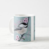 Meesje en Kersenbloesem Koffiemok (Voorkant links)