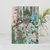 Meesjes Krabbelkaart Feestdagenkaart (Staand voorkant)