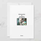 Meesjes Krabbelkaart Feestdagenkaart (Achterkant)