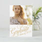 MEEST AFSTUDEERDER | INSCHRIJVING VAN DE GRADUATIE KAART (Staand voorkant)