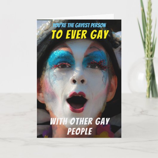 Meest bekende dag kaart (Voorkant)