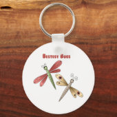 Meest beste buikjes (libellen) sleutelhanger (Voorkant)