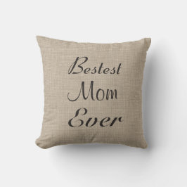 Meest beste mam ooit Pillow op schoot Kussen