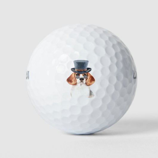 Meest coole Beagle Prop Golfballen (Voorkant)