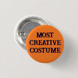 Meest Creatieve Kostuum Award Button