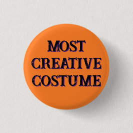 Meest Creatieve Kostuum Award Button