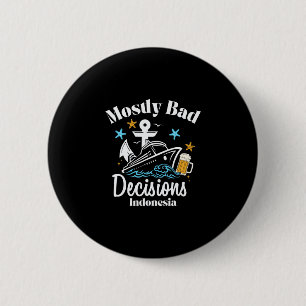 Meest D Beslissingen Indonesië Spring Break Ronde Button 5,7 Cm