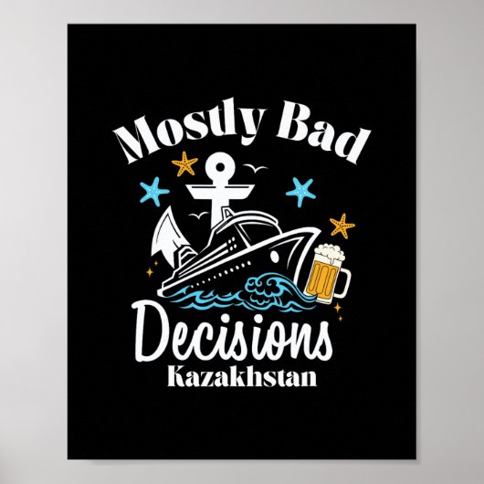 Meest D Beslissingen Kazakhstan Spring Break  Poster (Voorkant)
