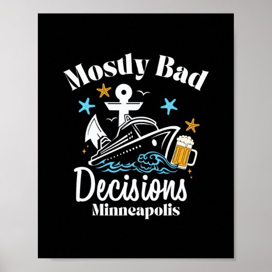 Meest D Beslissingen Minneapolis Spring Break Poster (Voorkant)