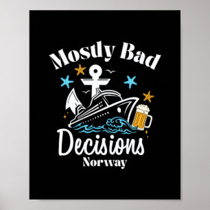 Meest D Beslissingen Noorwegen Voorjaarsvakantie Poster
