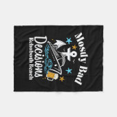 Meest D Beslissingen Rehoboth Beach Spring Break Fleece Deken (Voorkant (Horizontaal))