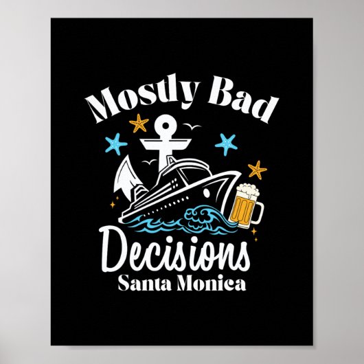 Meest D Beslissingen Santa Monica Spring Break Poster (Voorkant)