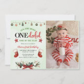 Meest een geweldige tijd met het opslaan van kerst kaart (Voorkant)