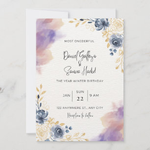 Meest EenDerful Tijd van het Jaar Winter Verjaarda Kaart