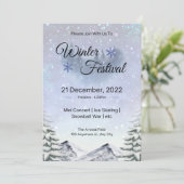 Meest EenDerful Tijd van het Jaar Winter Verjaarda Kaart (Staand voorkant)