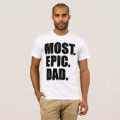 Meest este Vaderdag T-shirt pappa (Voorkant volledig)