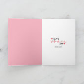 Meest Favoriete Leraar Valentijnsdag Klaslokaal Feestdagen Kaart (Binnen)