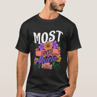Meest Geliefde Abuela Moederdag Bloemen T-shirt