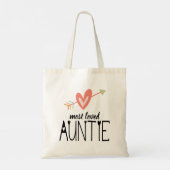 Meest geliefde AuntieTote Bag Tote Bag (Achterkant)