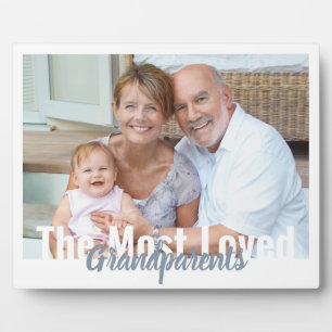 Meest Geliefde Grootouder Bewerkbare Fotoplaquette Fotoplaat