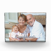 Meest Geliefde Grootouders in de Wereld Moderne Fo Fotoblokken (Voorkant)