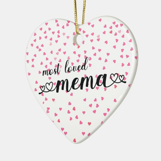 Meest geliefde Mema Keramisch Ornament (Links)
