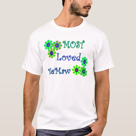 "Meest geliefde mijMaw"-Moederdag-cadeaus T-shirt (Voorkant)