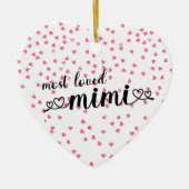 Meest geliefde Mimi Keramisch Ornament (Voorkant)