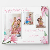 Meest geliefde Momma Pink Magnolia 3 Foto Fotoplaat (Voorkant)