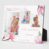 Meest geliefde Momma Pink Magnolia 3 Foto Fotoplaat (Zijkant)