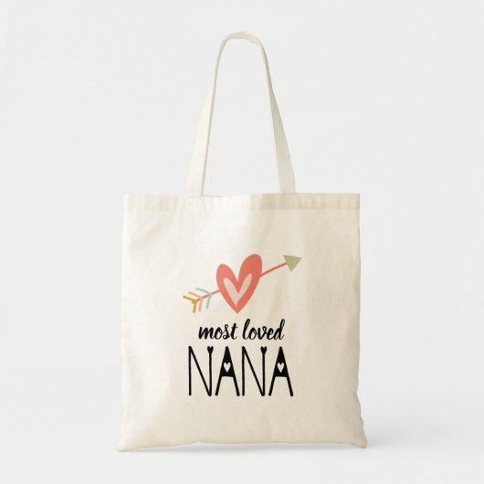 Meest geliefde Nana-Canvas tas (Voorkant)