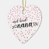 Meest geliefde Nana Keramisch Ornament (Links)
