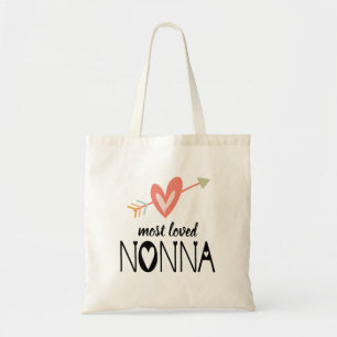 Meest geliefde Nonna Canvas tas