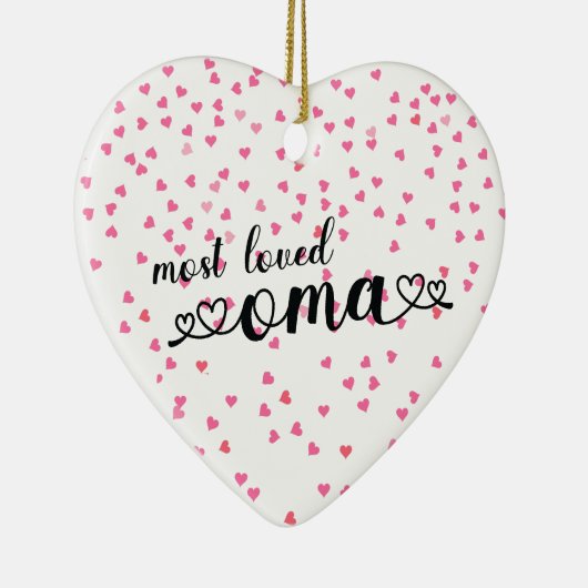 Meest geliefde Oma Keramisch Ornament (Rechts)