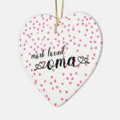 Meest geliefde Oma Keramisch Ornament (Links)