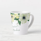 Meest Geliefde Oma Script & Wilde Rozen Latte Mok (Rechterhoek)