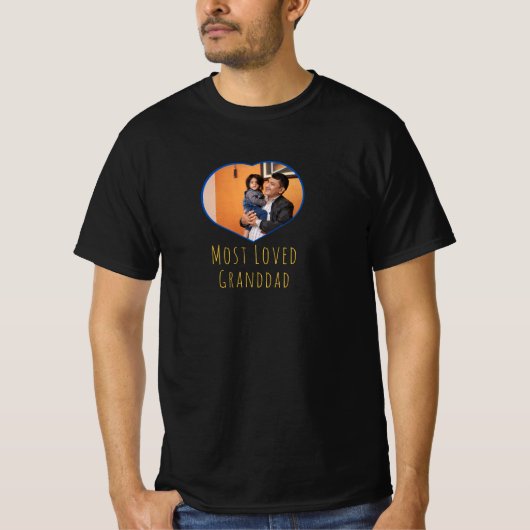 Meest geliefde opa T-Shirt (Voorkant)
